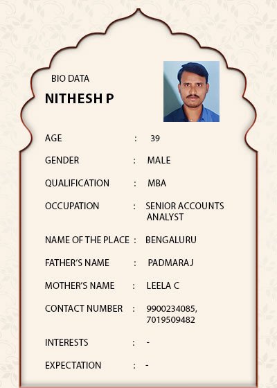 Nitesh P