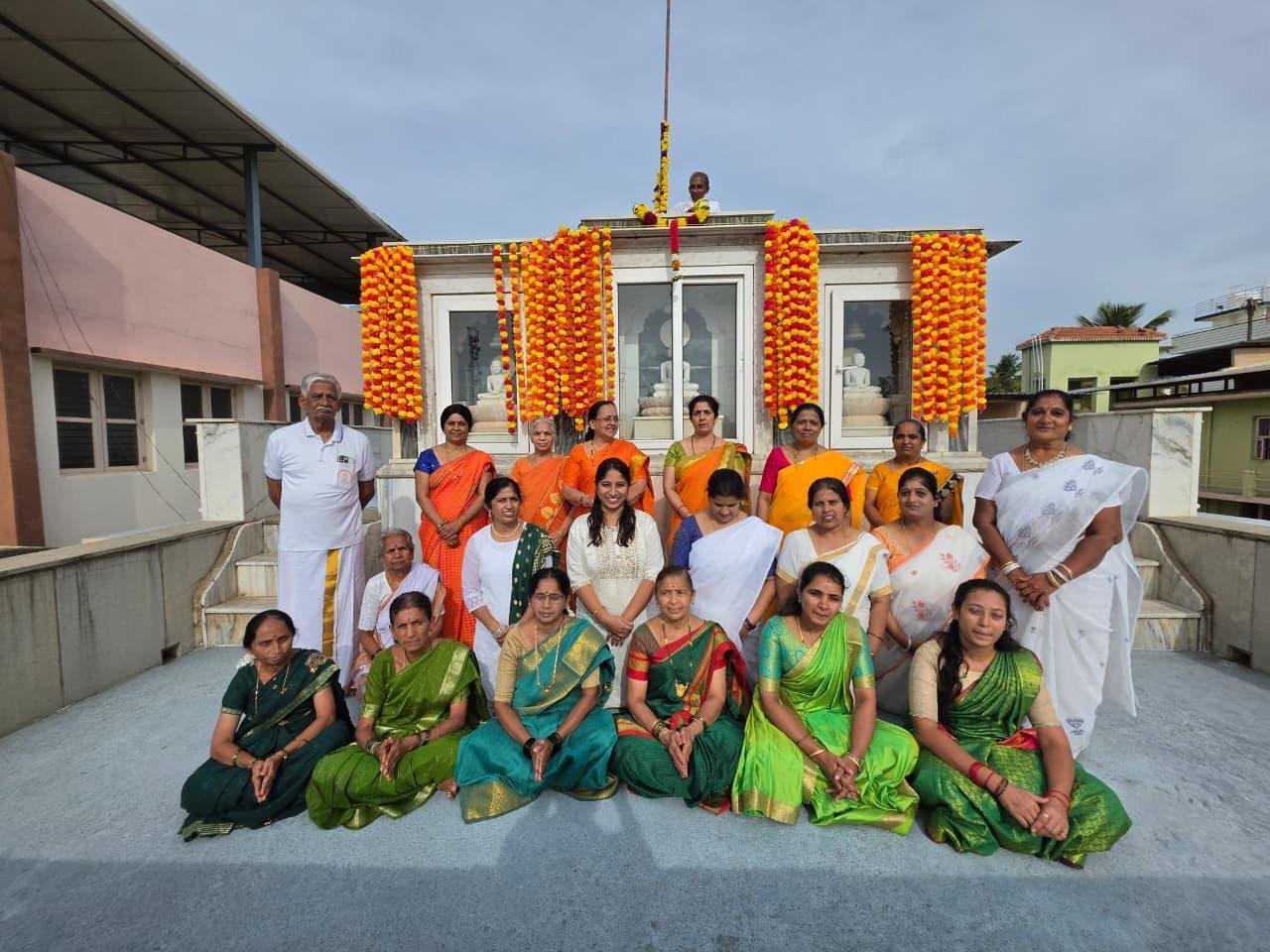 Indipendence day celebration at Mayasandra - Sumathi